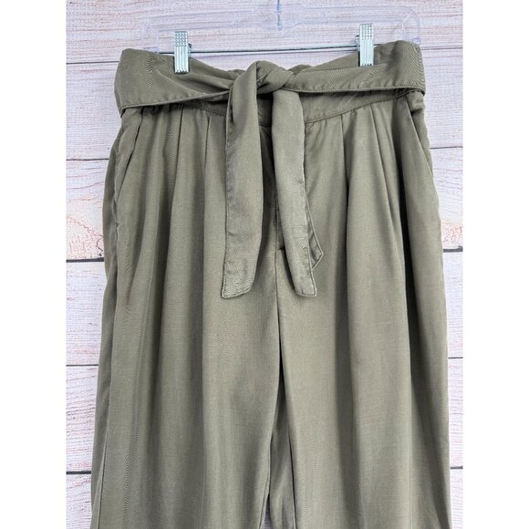 Cartonnier Anthropologie Pleated Pants Women's Size 8 Green - Picture 3 of 12